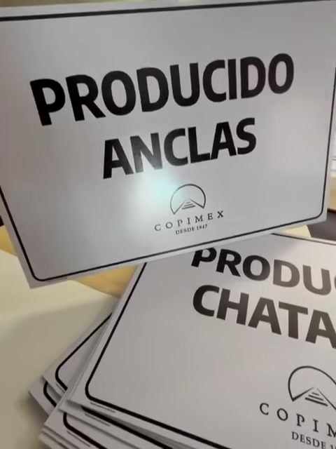 Copimex, señalética