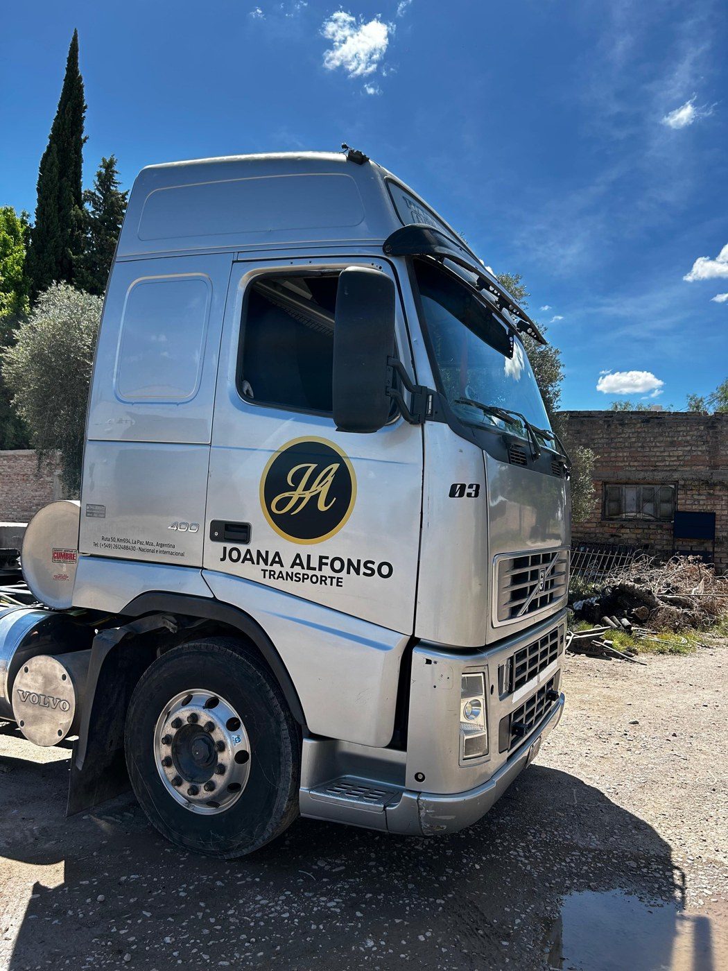 Joana Alfonso, ploteo vehicular