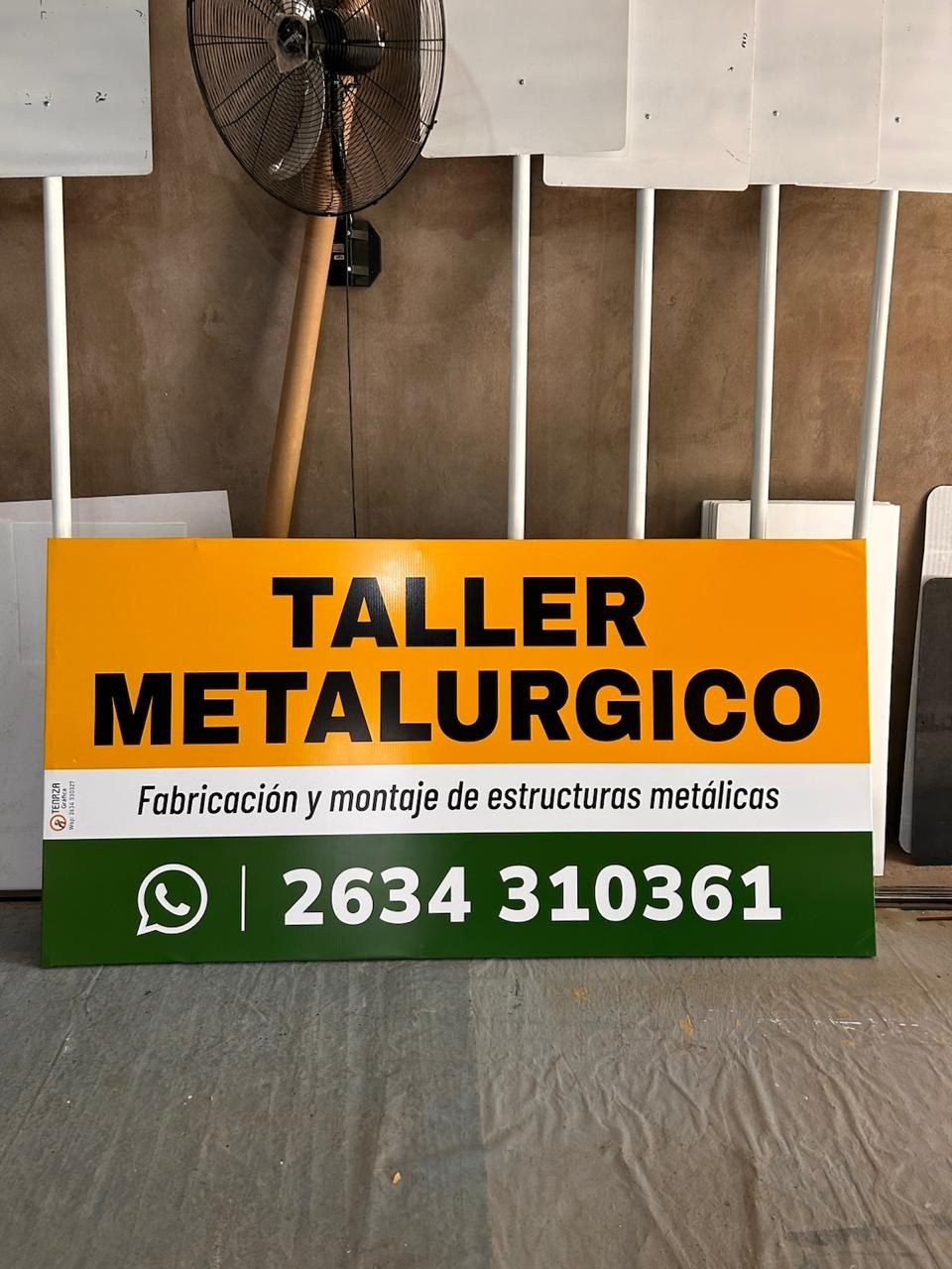 Taller Metalúrgico, carteles